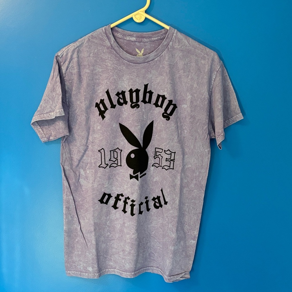 PLAYBOY  Lavender Graphic Tee